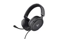 Trust GXT 498 Forta Gaming Headset PS5 PS4 Mikrofon Over Ear Gaming-Headset (Offiziell lizenziert für PlayStation®5 I Strapazierfähige, weiche Over-Ear-Polster mit der Schallisolierung von Kunstleder I Leistungsstarke 50-mm-Treiber für ein intensives Spielerlebnis I Flexibles, abnehmbares Mikrofon I Verstellbarer Kopfbügel mit beweglichen Ohrmuscheln mit Lautstärkeregler am Ohr und Mikrofonstummschaltung, Kabel)