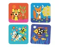 DJECO Kreativset Bastelpackung 3-6: Sweet Nature Collage