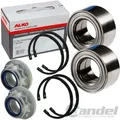 2x AL-KO KOMPAKTLAGER-SATZ ANHÄNGER RADLAGER 39x72x37mm 2050 2051 ET-SET 1224803