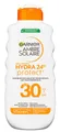 GARNIER Sonnenschutzmilch AMBRE SOLAIRE HYDRA PROTECT+ 24H SONNENSCHUTZ-MILCH LSF 30, Beugt dunkle Flecken vor, wasserfest, zieht schnell ein.
