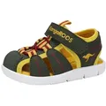 Kangaroos Halbsandalen in Khaki/Gelb - 21