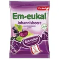 2x EM-EUKAL Bonbons Johannisbeere gefüllt zuckerfei 75 G