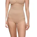 Triumph Shapingpants True Shape Sensation feiner Stretch-Tüll-Einsatz, High-Waist Schnitt beige 38