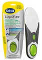 Scholl Herren LiquiFlex Einlegesohlen mit Memory-Schaum und Fußgewölbeunterstützung, 1 Paar, Größe 41-46,5