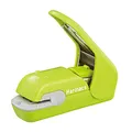 Kokuyo Harinacs Press Staple-free Stapler; With this Item, You Can Staple Pieces of Paper Without Making Any Holes on Paper. [Pink]［Japan Import］ (Green) by Kokuyo