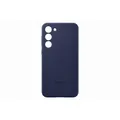 Hülle für Galaxy S23 Plus Glattes Silikon, Marineblau