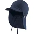 STERNTALER Schirmmütze mit Nackenschutz uni