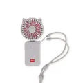 LEGAMI - Tragbarer wiederaufladbarer Mini-Ventilator, Mini-Fan, kleiner Taschenventilator mit 3 Geschwindigkeiten, faltbarer Ventilator, Kabel Typ C im Lieferumfang enthalten, 6,5 x 13,7 x 2,5 cm