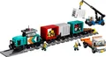 LEGO® City 60509 Hafengüterzug mit Kran und LKW Spielbausteine, (Set, 803 St., Set)