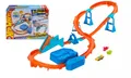 194735280018 Hot Wheels. JDB49 Track Creator. Tor super skok z napędem Hot Wheel