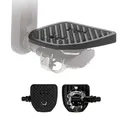 PP Pedal Plate | SPDX | Adapter | Kompatibel mit Shimano SPD MTB und Look X-Track Klickpedale | Keine Shuhplatten benotigt | für Grip und Komfort