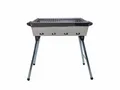 Mangal Grill Riga Edelstahl Campinggrill mit Klappbeinen Anglergrill