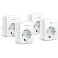 TP-LINK Tapo P100, Smart-Steckdose, 4er-Pack