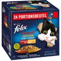 felix Katzen-Nassfutter "Agail", 4 Tüten à 6 Stück, je 85 g
