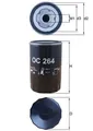 KNECHT OC 264 Ölfilter für ALFA ROMEO,AUDI,BESTURN (FAW),FIAT,MITSUBISHI,SEAT,SK