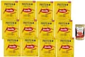 Italian Gourmet Bundle 12x Protein Pasta Penne Rigate 400g + Italian Gourmet Polpa GRATIS – High Protein Nudeln Eiweiß Pasta 20g Protein pro 100g Fitness Pasta Sport Ernährung Penne Rigate