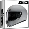 INTEGRALHELM FÜR MOTORRAD HJC V10  GRAU XL