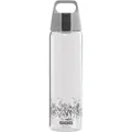 SIGG - Tritan Trinkflasche - Sportflasche Total Clear ONE MyPlanet Anthrazit - kohlensäurehaltige Getränke - Spülmaschinenfest, Auslaufsicher, Kratzfest - BPA-frei - Sport & Fitness - Grau - 0,75L