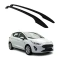 Aluminium Dachreling Relingträger für Ford Fiesta 2018-2023 Schwarz 2x