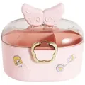 Trade Shop Traesio - Trade Shop - Organisationsvertrag Für Cassetti Rosa Colour Dim 27x24x18 Cm -