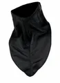 Alpha Speeds Halstuch Leder Motorrad Biker Ski Fleece Futter Halswärmer Schal Schwarz, (1-St)