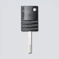 Siedle Schlüssel für Montagerahmen MR 611- | Vario 611-System | Entriegelung Außensprechanlage | Stahl | schwarz