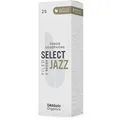 D’Addario Woodwinds Organic Select Jazz Filed - Tenor Saxophone 2S - 5er Pack - Blätter