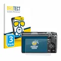 BROTECT Entspiegelungs Schutzglas für Ricoh GR III HDF (3 Stück) Schutzfolie Panzer Folie Glas Matt [Extrem Kratzfest 9H, Anti-Reflex]