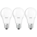 3 x Osram LED Leuchtmittel Birnenform A60 8,5W = 60W E27 840 Neutralweiß 4000K