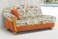Home affaire Ottomane Milano, bequemes solitär Sofa im Landhaus-Stil, B/T/H 181/79/83cm