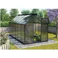 Vitavia Gewächshaus Triton 7500/ 6 mm Schwarz B 198 cm x T 379 cm