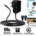 Universales 12V Netzteil 2A, 2m Kabel und 2 DC-Stecker - Sicher für Ihre Geräte