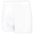 Comte Boxershorts (2-St., 2er-Pack) Herren Unterhosen Shorts 2er-Pack Pants mit Eingriff Doppelripp beige 5 (M)