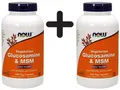 2 x NOW Foods Glucosamine & MSM Vegetarian - 240 vcaps (156,15 EUR/kg)