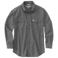Carhartt - Loose Chambray L/S Shirt - Hemd Gr XL grau