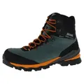 Meindl Vakuum Men 4.2 GTX wasserdichte und komfortable Bergschuhe für Herren mit MFS System und Goretex Membrane Pinie/Orange EU 47 - Grau - 47
