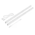 parlat LED Unterbau-Leuchten Rigel, je 87,3cm, 40cm Kabel, je 1002lm, warm-weiß, 2er Set