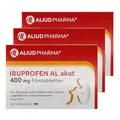 Ibuprofen AL akut Schmerztabletten 400mg Hilfe bei Kopfschmerzen, Regelschmerzen, Zahnschmerzen I im Sparset mit Pharma Perle give-away (Ibuprofen AL 3x 50 St.)