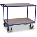 VARIOfit SW-700.505 Tischwagen Stahl pulverbeschichtet Traglast (max.): 500kg Enzianblau (RAL 5010)