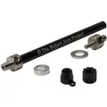 The Robert Axle Project Steckachse m Schwarz - für BOB Anhänger mit Focus RAT...
