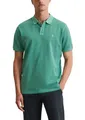 Marc OߴPolo Herren Kurzarm-Poloshirt aus Bio-Baumwolle klassisch, Grün (Eucalyptus Green), S