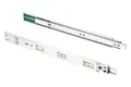 GTV - Schubladenschienen H45 VERSALITE PLUS+, Kugelführung mit Dämpfung, H=45mm, Schlitten min Soft-Close-Mechanismus, Belastbarkeit 40kg, Einfache und Schnelle Installation