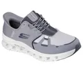 Skechers Herren Glide-Step Pro Slip-InTurnschuhe, Gray Mesh/Hotmelt/Charcoal Trim, 43 EU Large