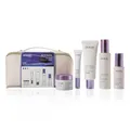 Gesichtspflege Set mit Retinol 5-teilig - Night Repair Routine - Anti-Aging Gesicht Serum, Augencreme, Gesichtscreme, Gesichtsreinigung & Toner für straffe Haut & Faltenreduzierung - Geschenkset Damen