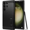 Schutzhülle Spigen für Galaxy S23 Ultra, Handyhülle, Case, Cover, Futeral, Hülle