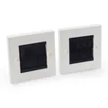 OneConcept Kabelblende 2er-Set ca. 86 x 86 mm 10037450