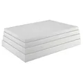sunnypillow Schaumstoffplatte Schaumstoff Polster Zuschnitt - 60 x 200 x 1 cm RG 14/18 - Topper Matratzen Auflage in vielen Größen zur Auswahl
