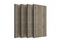 IZODEKOR 3D Wandpaneel IZODEKOR 3D Wandpaneele Holz Schalldämmung, Akustikpaneele, (Set) Schallabsorbierend, flexibel zuschneidbar