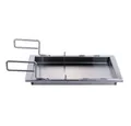 PROREGAL® Grillpfanne Plancha Einsatzpfanne für Broil King Signet Edelstahl