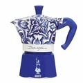 Bialetti Moka D&G BLU MEDIT. 3 Tassen | Made in Italy, Induktion m. Platte